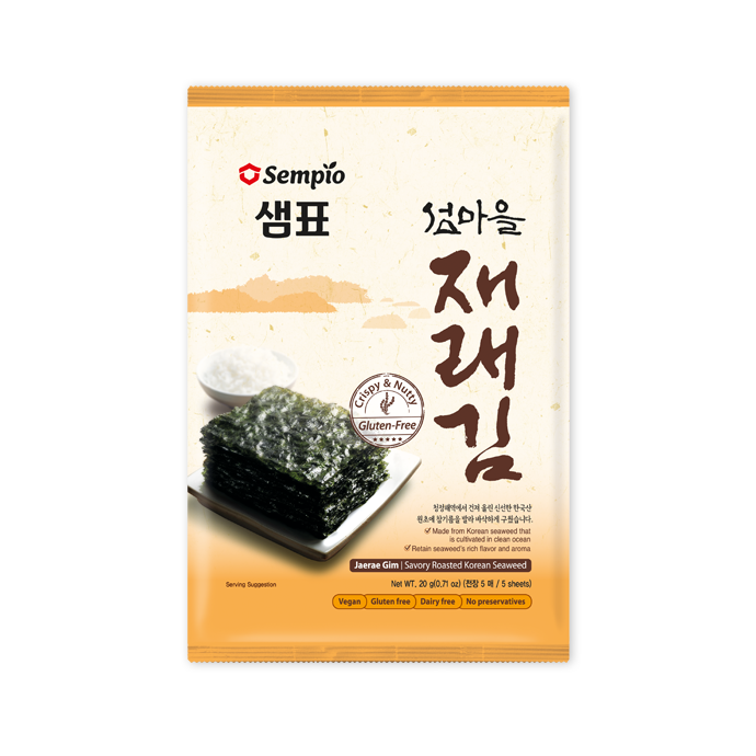 Korean roasted shop seaweed